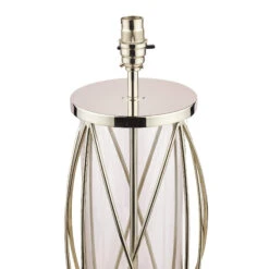 Laura Ashley Beckworth Nickel & Glass Large Table Lamp Base -Housingunits 00ac6eeb9197aa792331a4c6e17b5720 1