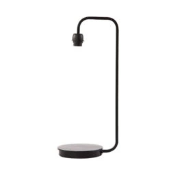 Mareno Matt Black Table Lamp Base