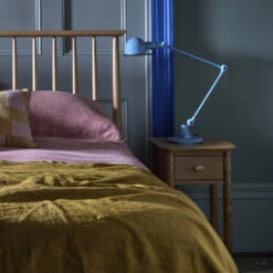 Ercol Teramo Oak 1 Drawer Compact Bedside Table