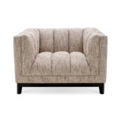 Eichholtz Ditmar Armchair In Mademoiselle Beige Fabric