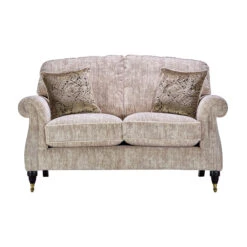Parker Knoll Eastbury Oyster Fabric 2 Seater Formal Back Sofa