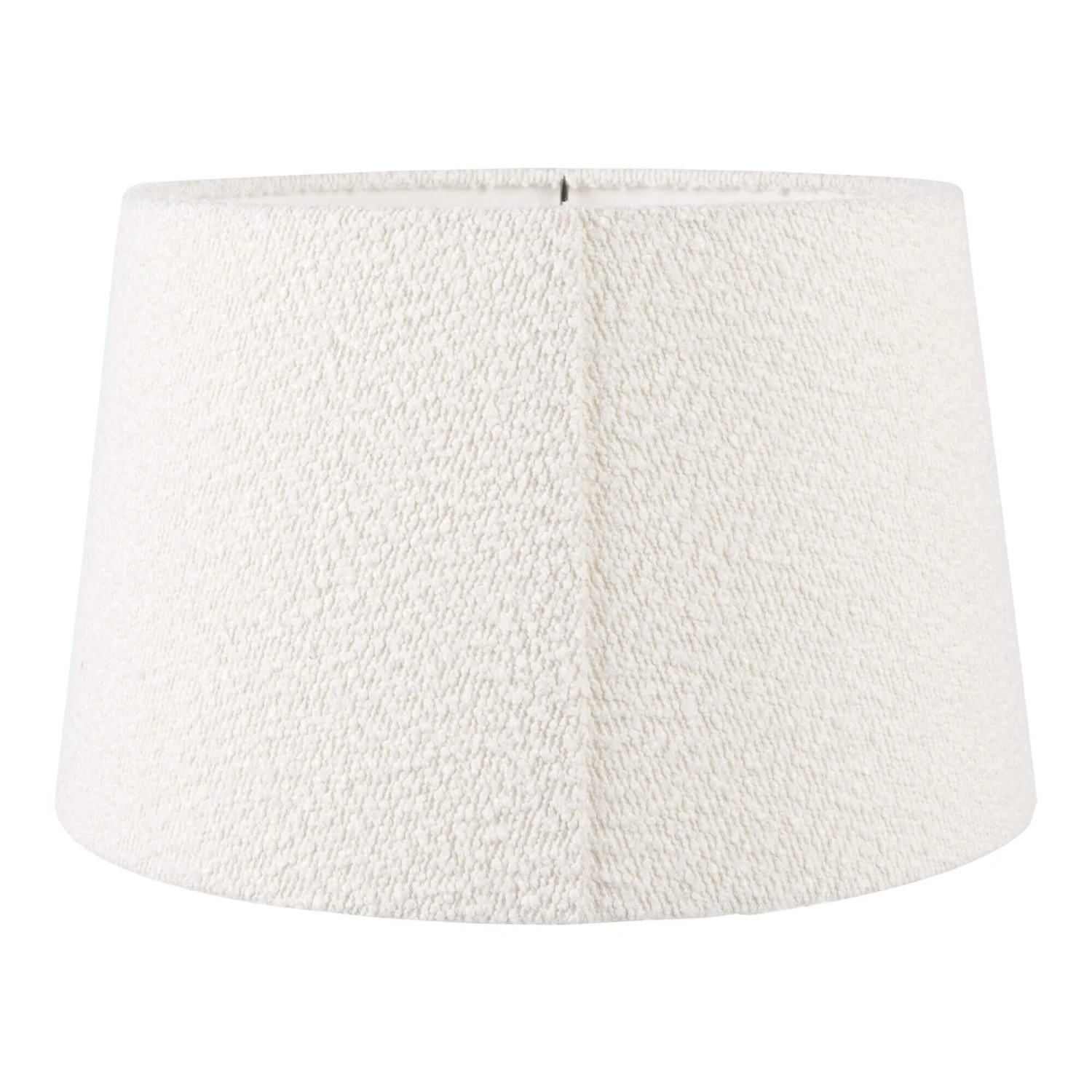 Boucle White Cylinder 35cm Shade 3 Boucle White Cylinder 35cm Shade - Image 3