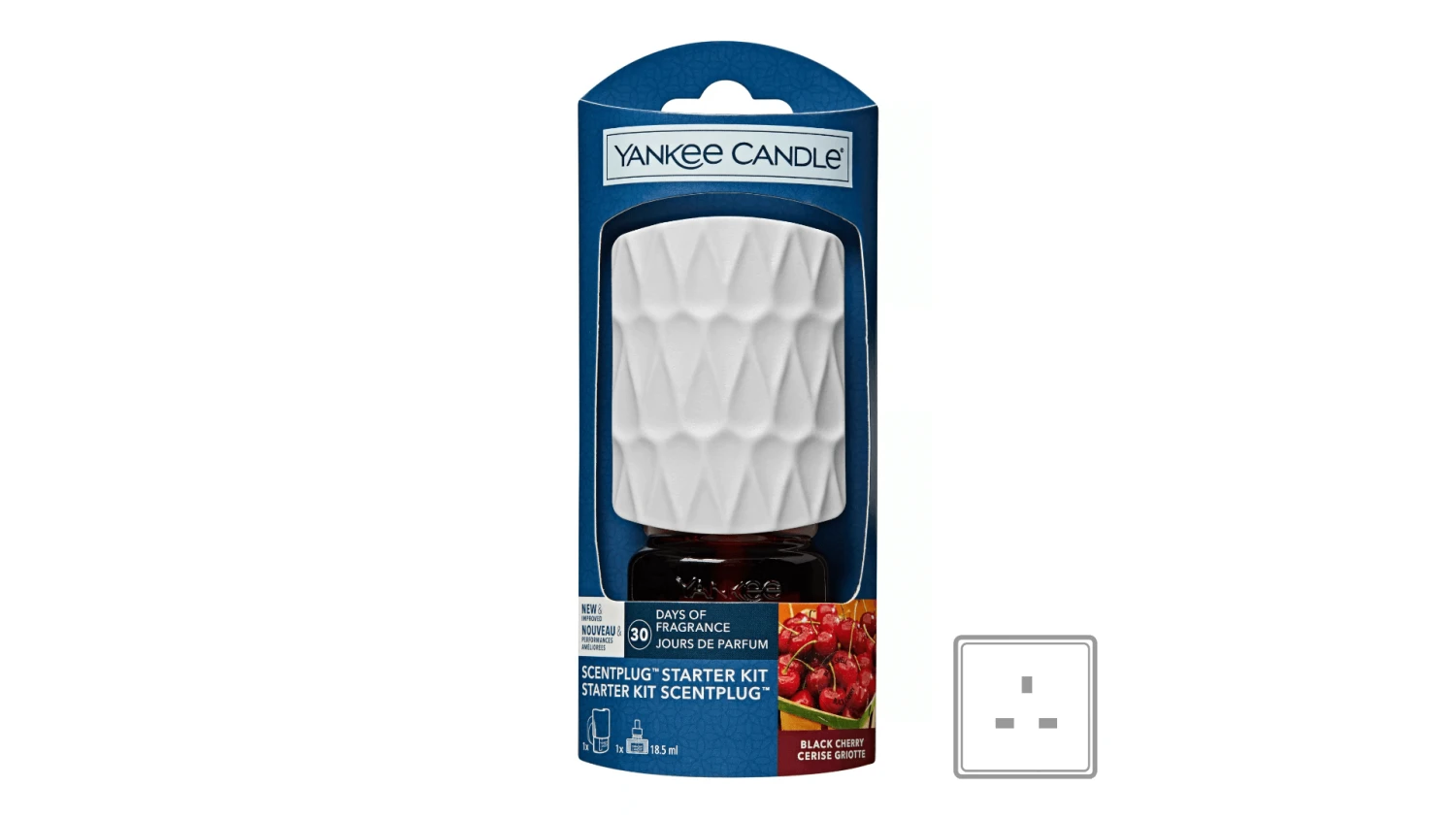 Yankee Candle Black Cherry UK ScentPlug & Refill Pack 1 Yankee Candle Black Cherry UK ScentPlug & Refill Pack