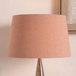 PACIFIC Apricot Linen 25cm Shade