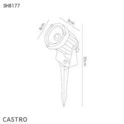Fidel Grey Spike 1 Light Wall Light 13 Fidel Grey Spike 1 Light Wall Light -Housingunits 08492438ec2cff187b5dd5791801f701