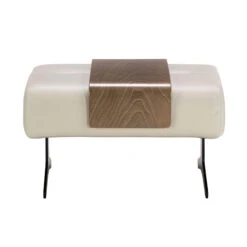 Stressless Stella Ottoman Table In Smoked Oak