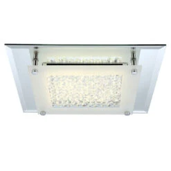 Liana Crystal Flush Ceiling Light