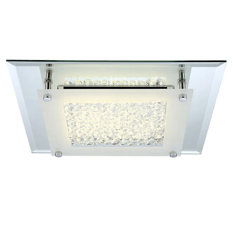 Liana Crystal Flush Ceiling Light 1 Liana Crystal Flush Ceiling Light