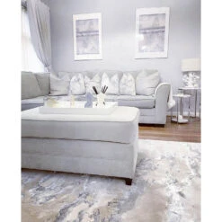 Aurora Cloud Abstract Pattern Rug Collection