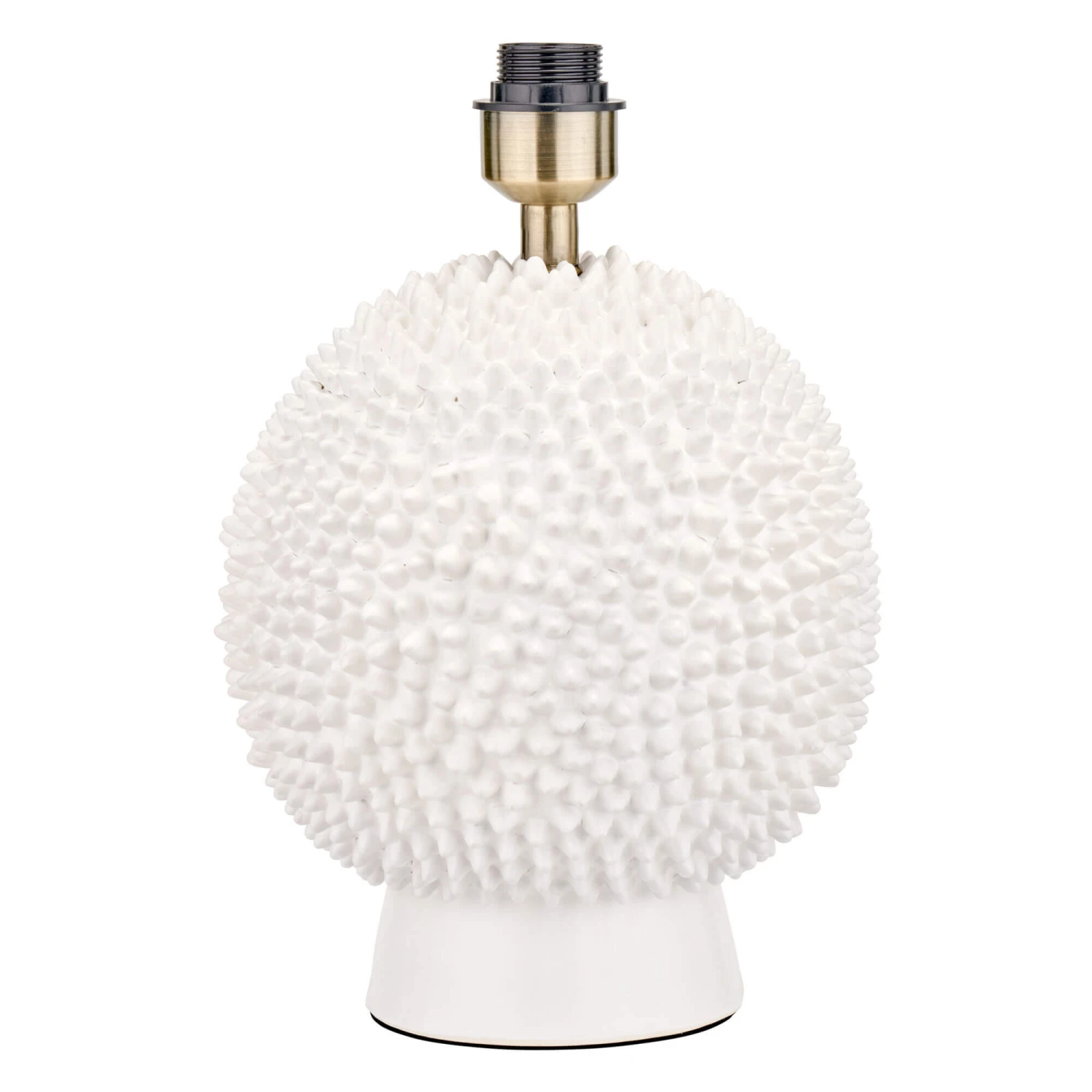 Sea Urchin White Table Lamp Base 2 Sea Urchin White Table Lamp Base - Image 2