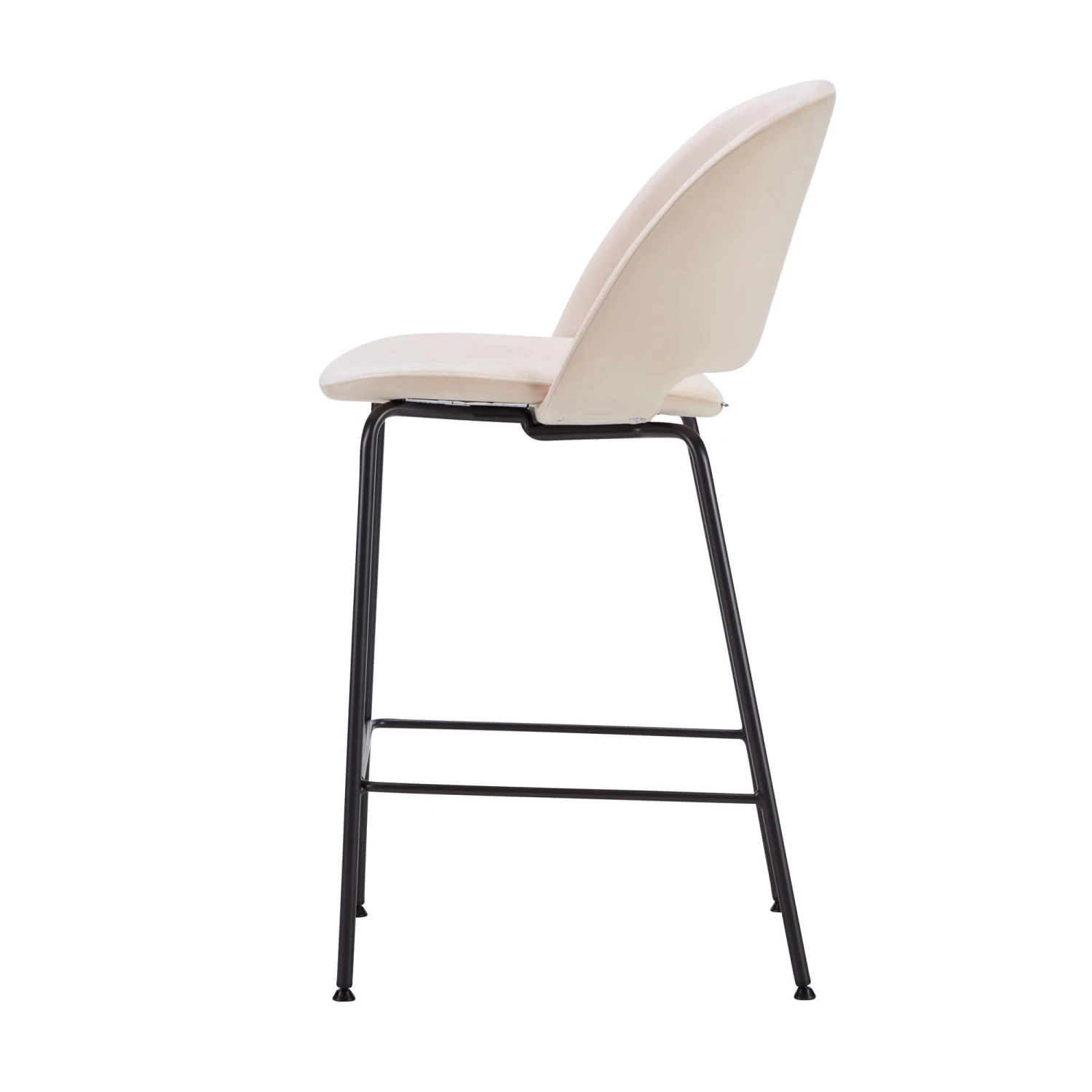 Bontempi Polo Cream Low Bar Stool 3 Bontempi Polo Cream Low Bar Stool - Image 3