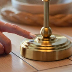 Burley Brass USB Charging Table Lamp Base -Housingunits 0ba882c57817ef6e085069c8b98b30de 1