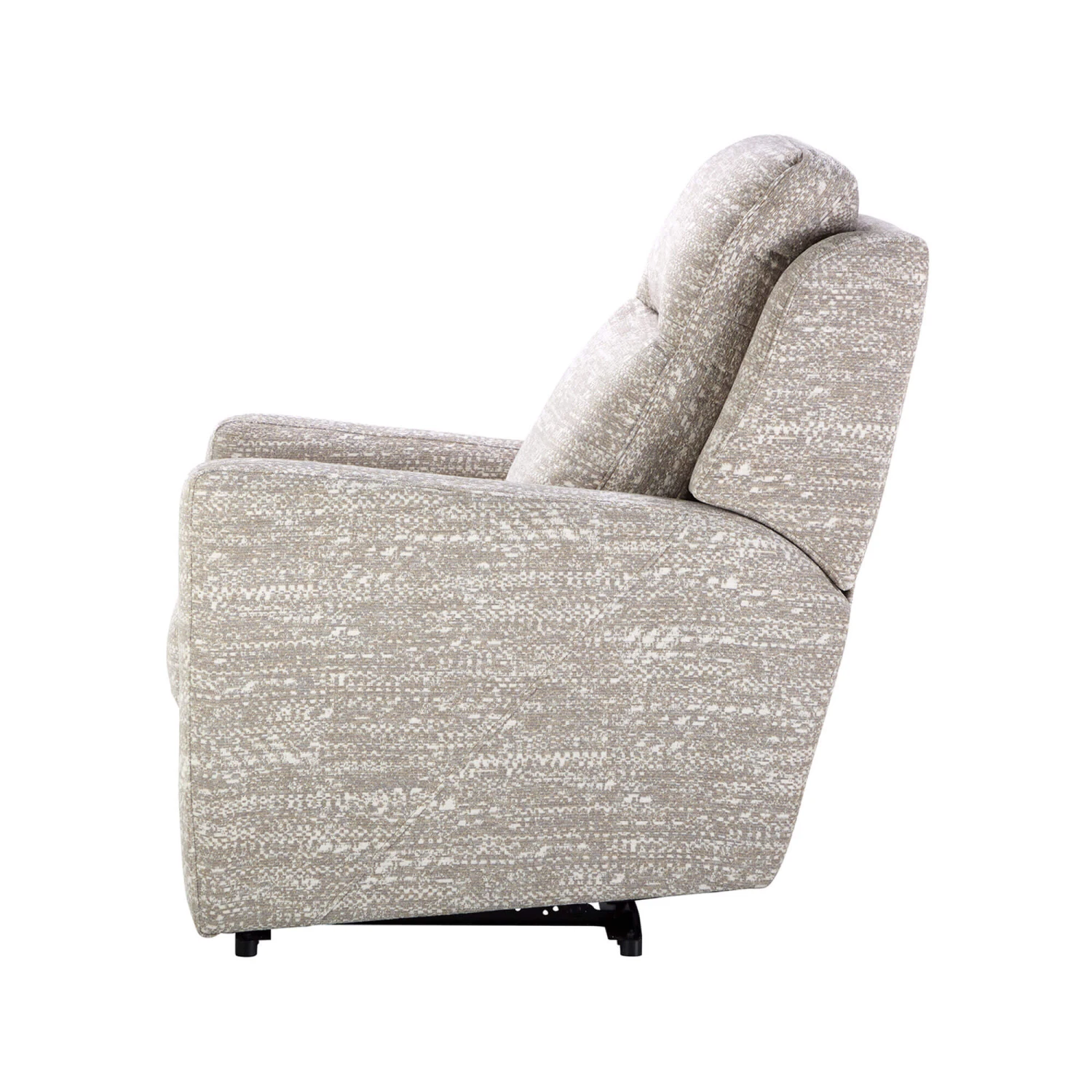 Parker Knoll Chicago Sandstone Grey Fabric Power Recliner Plus Armchair 4 Parker Knoll Chicago Sandstone Grey Fabric Power Recliner Plus Armchair - Image 4