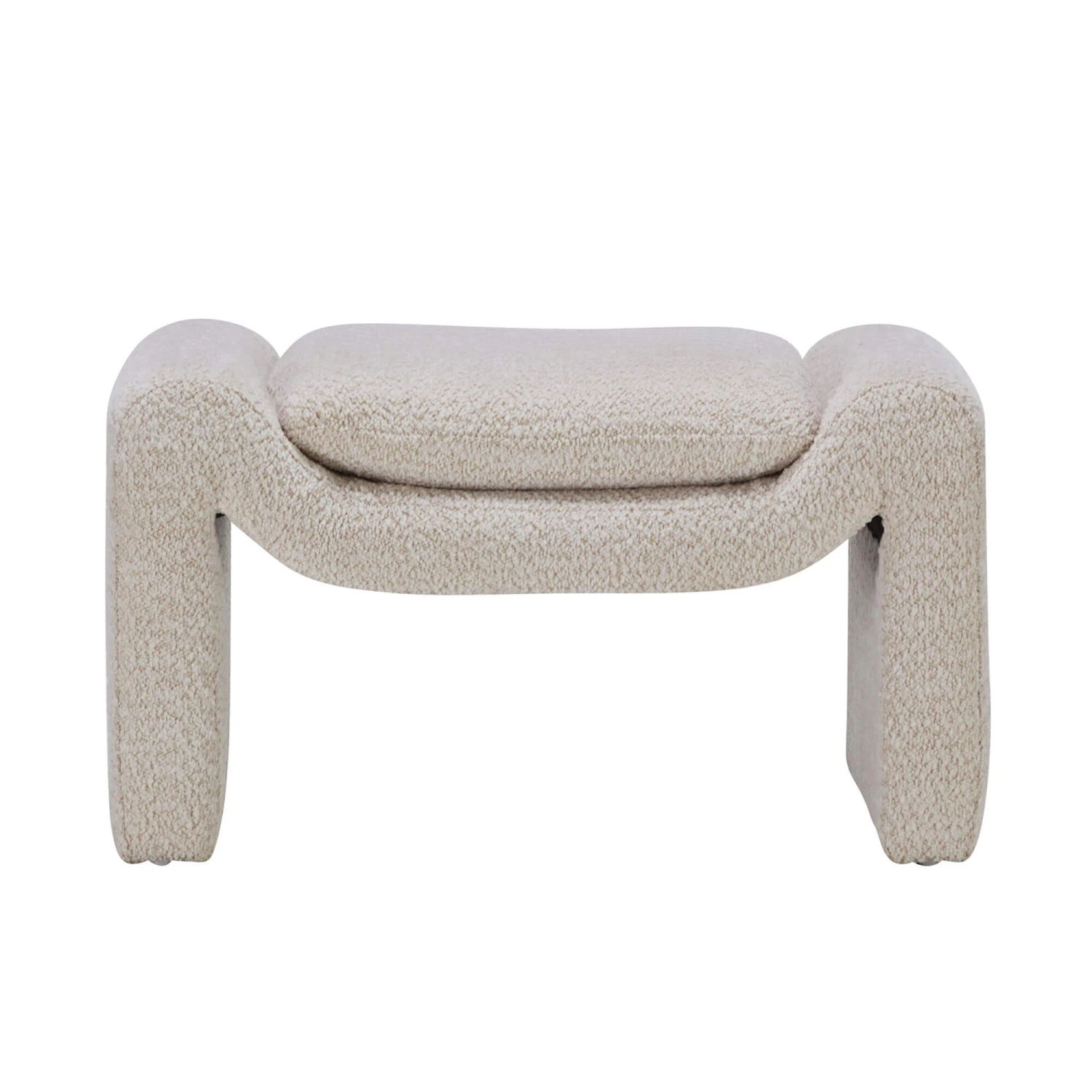 Chelmont Crunch Natural Fabric Footstool 1 Chelmont Crunch Natural Fabric Footstool