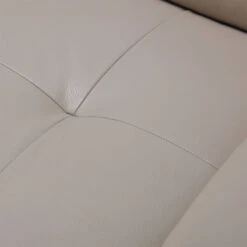 Natuzzi Editions Dado Stone Grey Leather 2 Seater Sofa -Housingunits 0de8bd46dd10bfbba85d71d0be644485