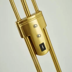 Brazier Aged Brass USB 2 Light Uplighter Floor Lamp -Housingunits 0e1f862d2cabbf1c42ee3103a398a678 1