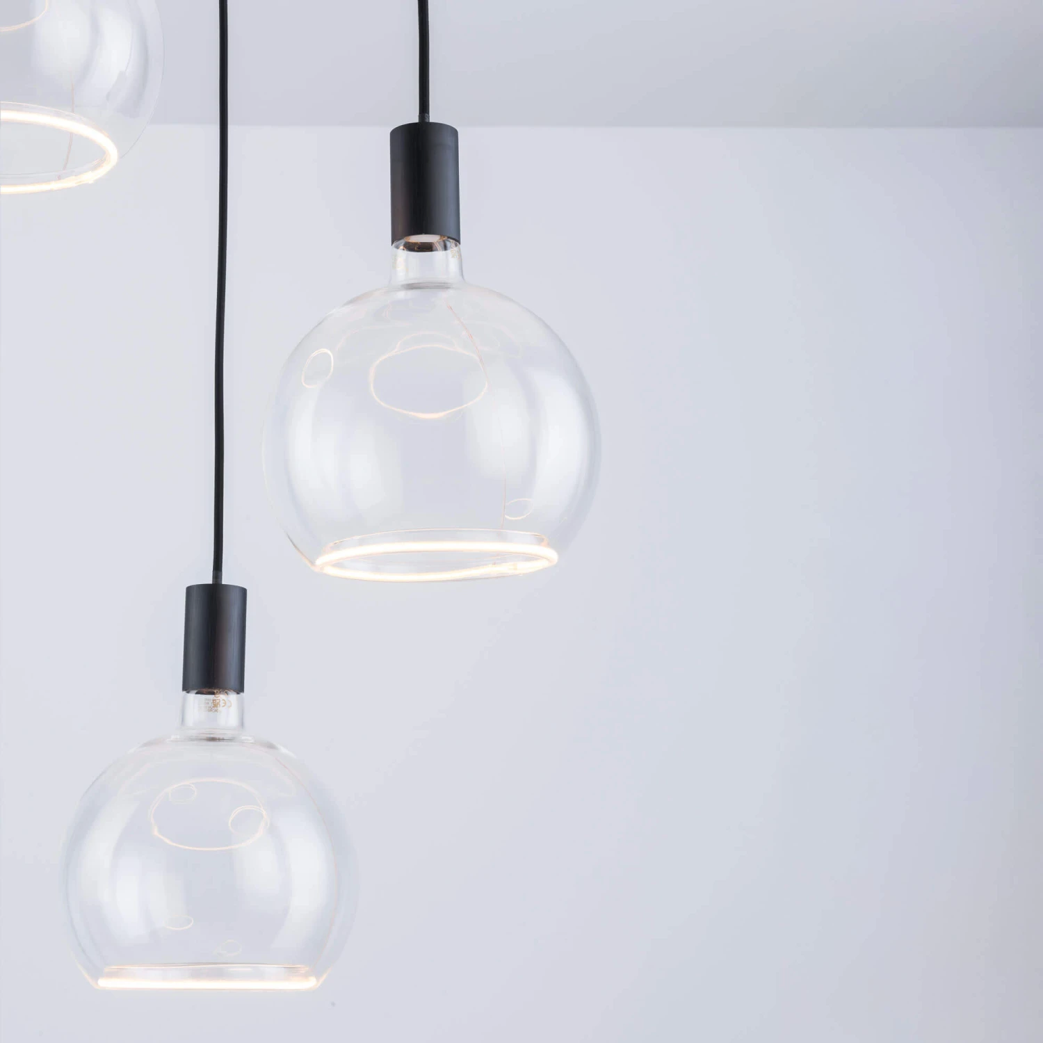 Aura Black 3 Light Ceiling Plate 6 Aura Black 3 Light Ceiling Plate - Image 6