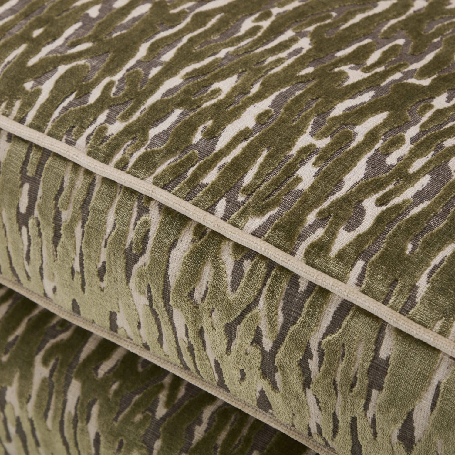 David Gundry Valencia Camino Sage Fabric Large Sofa 7 David Gundry Valencia Camino Sage Fabric Large Sofa - Image 7