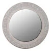Leaf Scroll Circular Mirror