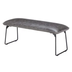 Malmo Square Dining Table With 4 Clarence Grey Faux Leather Dining Benches -Housingunits 0fc4b3450602bf4a28667be37975beb4