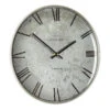 Thomas Kent Silver Roma Wall Clock