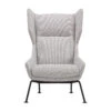 Tuffello Light Grey Fabric Accent Chair