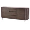 Belfort 180cm Brown Faux Travertine Sideboard