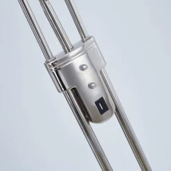 Brazier Polished Nickel USB 2 Light Uplighter Floor Lamp -Housingunits 11bf23345430cfa9db5db8e78f405897 1