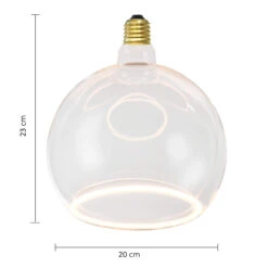 Aura Clear Glass LED 20cm Sphere Bulb -Housingunits 120d53f159842b17b0771e88e6aa40a1 1