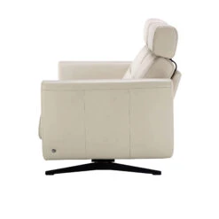 Stressless Stella 2.5 Seater Sofa In Velaro Light Grey Leather & Matt Black -Housingunits 1224999cfeaf8efa4553b46c223b93aa 1