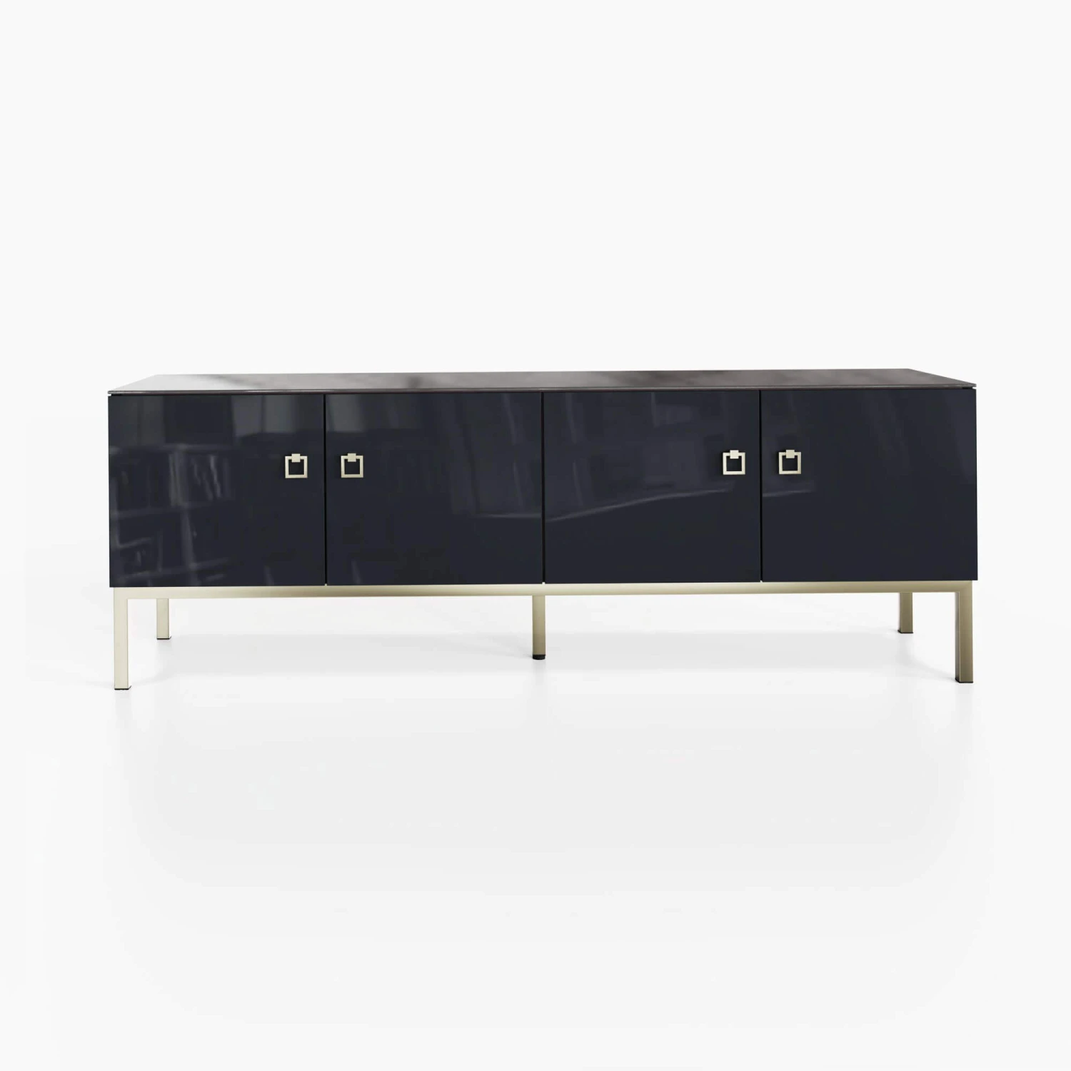 Frank Olsen Lyra Midnight Black TV Unit 4 Frank Olsen Lyra Midnight Black TV Unit - Image 4