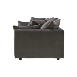 Gabriella Dusk Charcoal Fabric Large Pillow Back Sofa -Housingunits 12a8bda61150c91590f83efd819c93b2