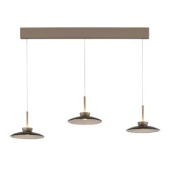 Luna Bronze & Dark Amber Glass 3 Light Bar Pendant -Housingunits 1326b70a87de0dcd3f6bf4bf08156a71