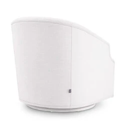 Eichholtz Gustav Avalon White Fabric Swivel Chair -Housingunits 139cbe97d90d35a398687ba35763e6b6