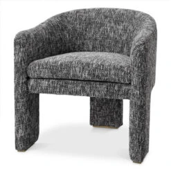 Eichholtz Pebbles Grey Fabric Dining Chair