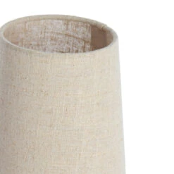 Howie Tall Conical Natural & Matt Black 42cm Table Lamp -Housingunits 13bbcd40050071bc34be0c73cec01c13