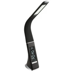 Sophie Black Leather Executive Desk Light