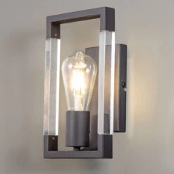 Bruno Graphite Wall Light -Housingunits 147a310747f223b16f65cc1e47b8565e