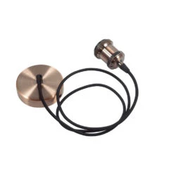 Hipsa 1.5m Antique Copper Pendant Light Cable And Bracket -Housingunits 148e26e25a3129f8f82b719f76cabac7 1