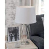 Laura Ashley Beckworth Nickel & Glass Large Table Lamp Base