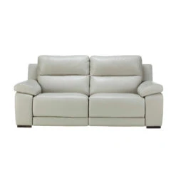 Chiara 3 Seater Power Leather Recliner Sofa