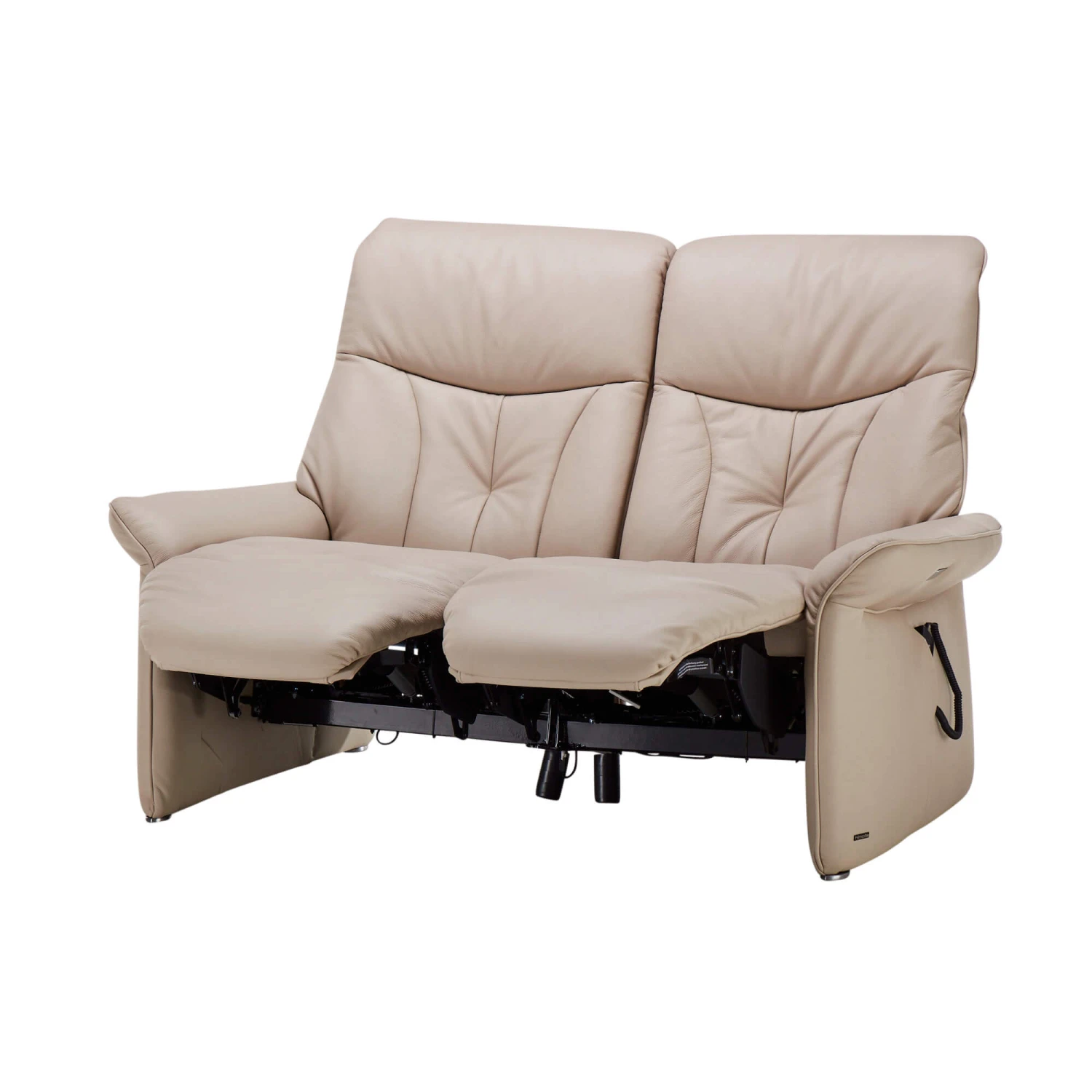 Himolla Lupo Cream Leather 2 Seater Electric Recliner Sofa 4 Himolla Lupo Cream Leather 2 Seater Electric Recliner Sofa - Image 4