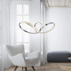 Scouts Chrome Crystal LED Pendant Light -Housingunits 171cac68182e35ba6ffc6bbb265cff6c