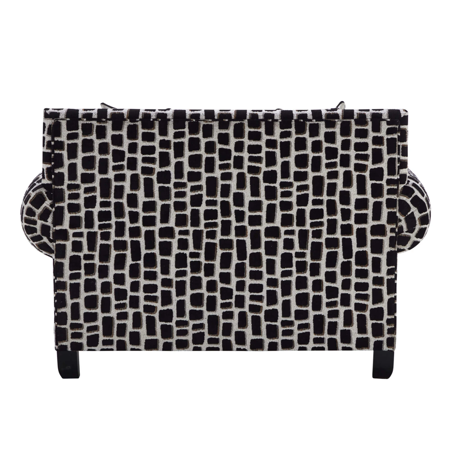 Duresta Coco Maya Ebony Fabric Reading Chair 4 Duresta Coco Maya Ebony Fabric Reading Chair - Image 4