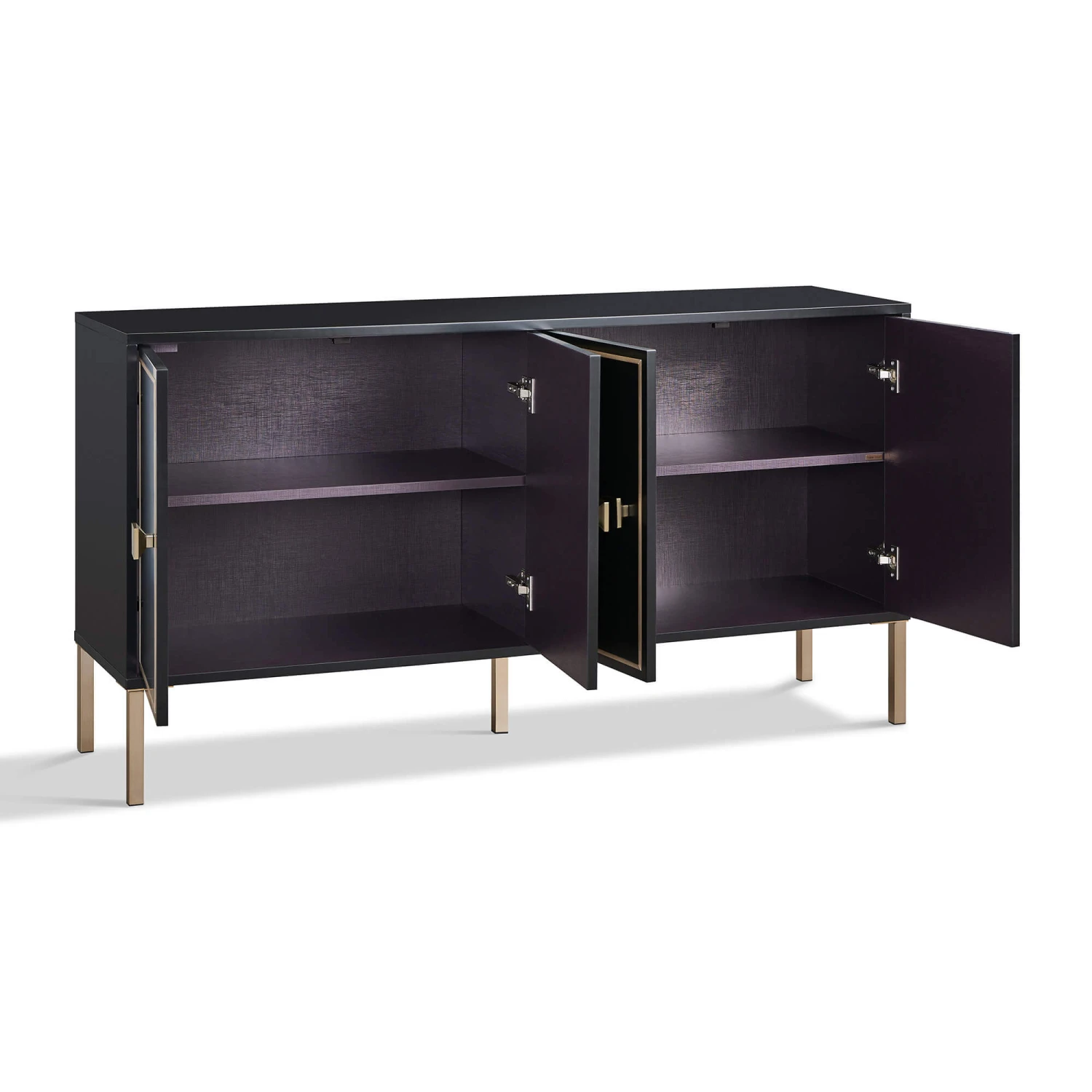 Frank Olsen Mia Large Black Sideboard 2 Frank Olsen Mia Large Black Sideboard - Image 2