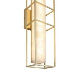 Quintiesse Blakley 21" Gold Albaster Vertical Wall Light 9 Quintiesse Blakley 21" Gold Albaster Vertical Wall Light -Housingunits 187800fab30ed1b59b65968794f1bde6