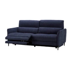 Alicia Blue Fabric 3 Seater Electric Recliner Sofa -Housingunits 18d998453456b7cd81568afbfa01aafa 1