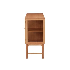 Aarhus Natural Oak And Glass Sideboard -Housingunits 1a32fbf9197b8e9090cc01dfef2149d7 1