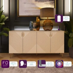 Frank Olsen Ava White Sideboard -Housingunits 1a9df00a73cd33f2aebd32d7dcbcb22c 1