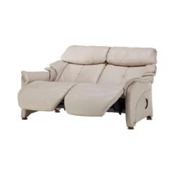 Himolla Chester Cream Leather 2.5 Seater Electric Recliner Sofa -Housingunits 1b84588963fa11cbb5cac079aa44bb6b